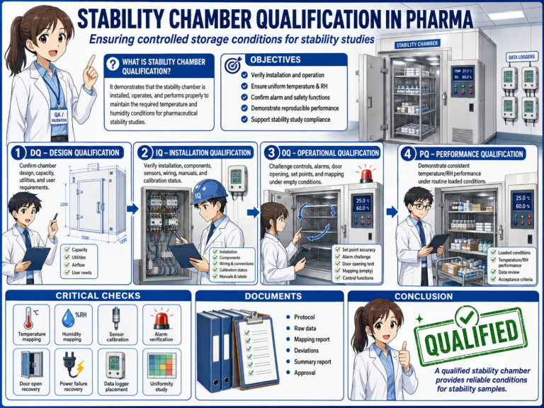 Stability Chamber Qualification in Pharma