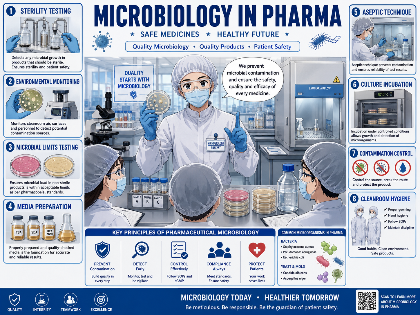 Microbiology SOP in Pharma