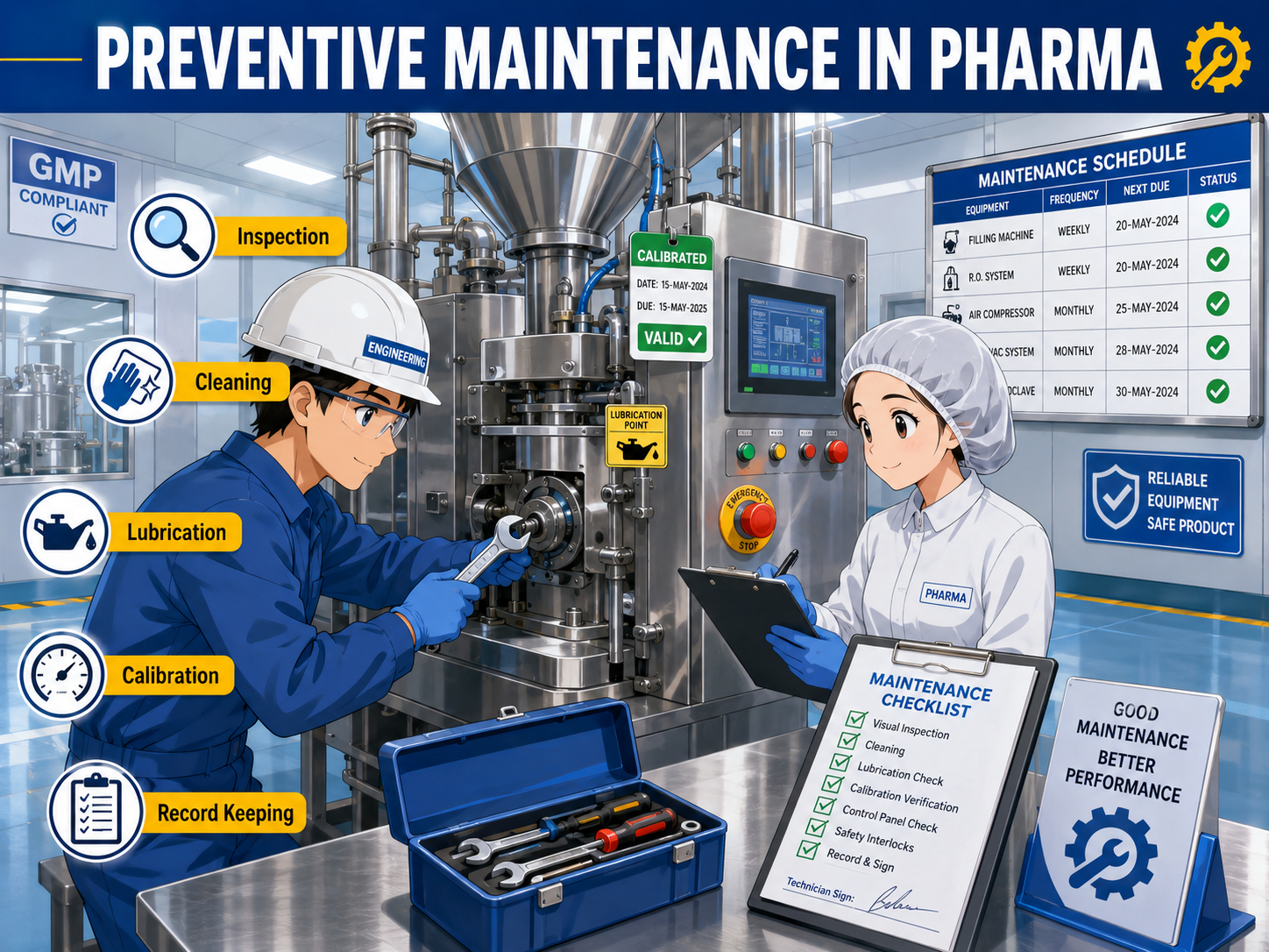 Preventive Maintenance in Pharma