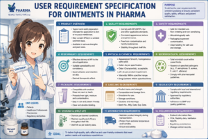 User Requirement Specifcation for Ointments in Pharma