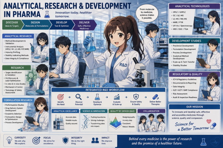 Analytical Research & Development in Pharma