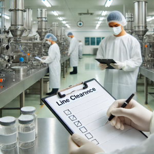 Line Clearance in Pharma