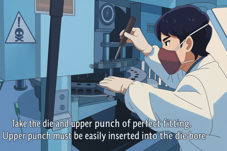 Operation of Compression Machine