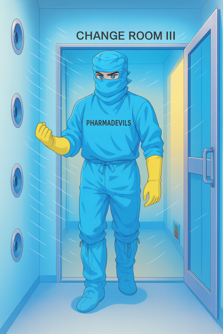 Entry in Aseptic Area