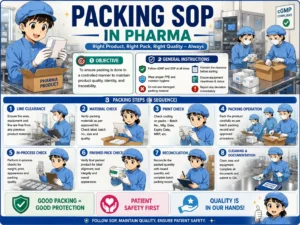Packing SOP in Pharma