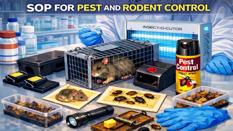 SOP on Pest & Rodent Controls