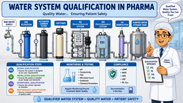 Performance Qualification of Purified Water System