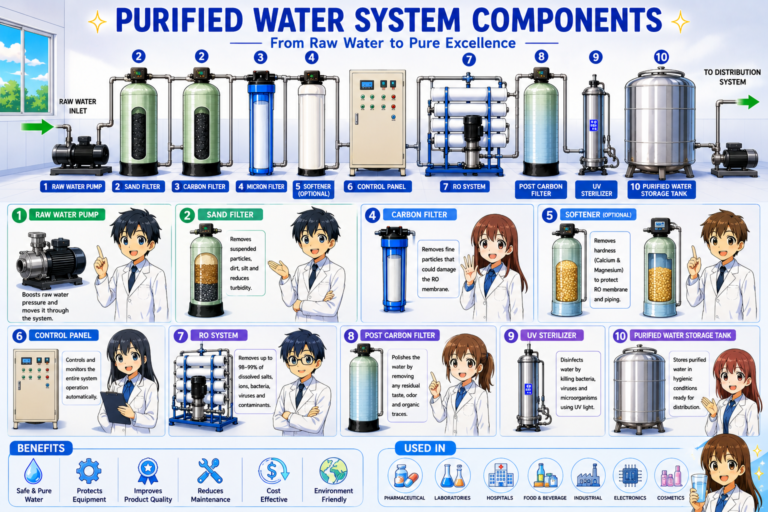Purified Water System Components